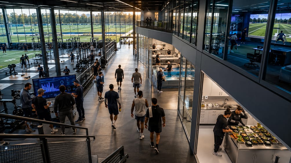 The Patriots’ 160,000-Square-Foot Training Center