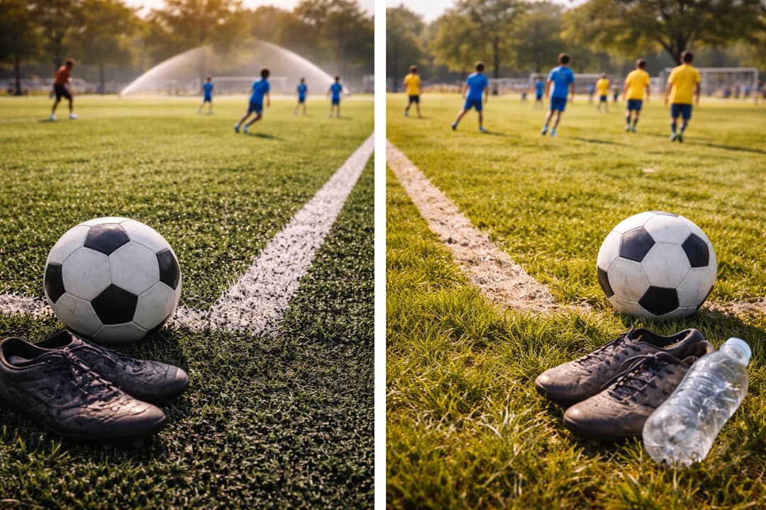 Artificial Turf vs Natural Grass